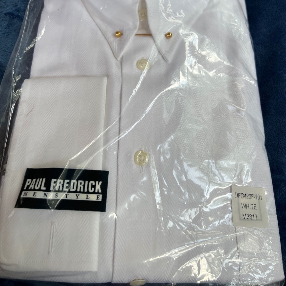 Paul Fredrick men’s dress shirt.